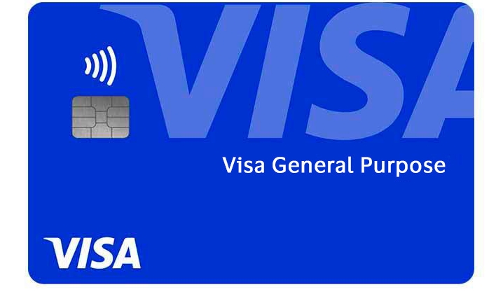 Visa general purpose card